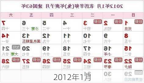 2012年1月-第3张图片-滋味星座网