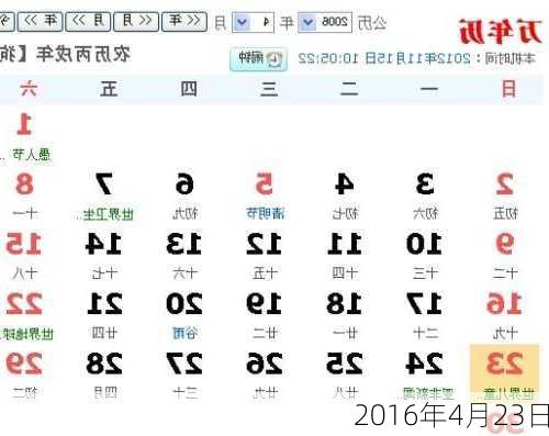 2016年4月23日-第1张图片-滋味星座网