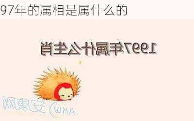 97年的属相是属什么的-第3张图片-滋味星座网