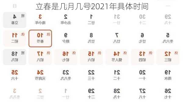 立春是几月几号2021年具体时间-第2张图片-滋味星座网