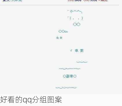 好看的qq分组图案-第2张图片-滋味星座网