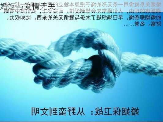 婚姻与爱情无关-第3张图片-滋味星座网