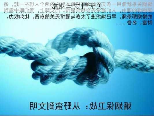 婚姻与爱情无关-第3张图片-滋味星座网