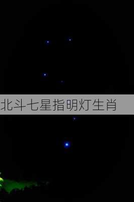 北斗七星指明灯生肖-第2张图片-滋味星座网