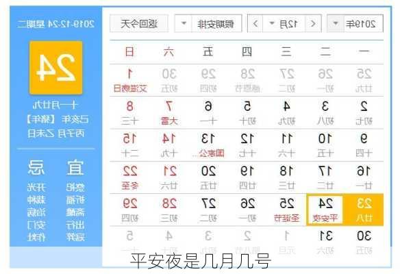 平安夜是几月几号-第1张图片-滋味星座网