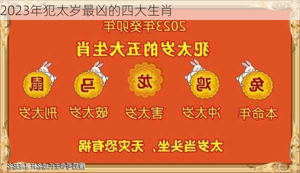 2023年犯太岁最凶的四大生肖-第2张图片-滋味星座网