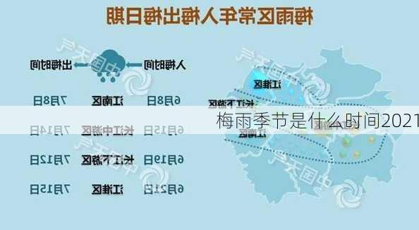 梅雨季节是什么时间2021-第2张图片-滋味星座网