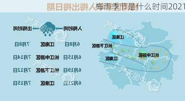 梅雨季节是什么时间2021-第2张图片-滋味星座网