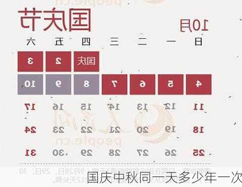 国庆中秋同一天多少年一次-第3张图片-滋味星座网