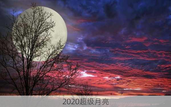 2020超级月亮-第3张图片-滋味星座网