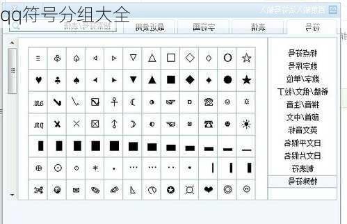 qq符号分组大全-第2张图片-滋味星座网