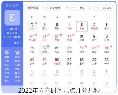 2022年立春时间几点几分几秒-第3张图片-滋味星座网