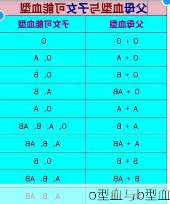 o型血与b型血-第2张图片-滋味星座网