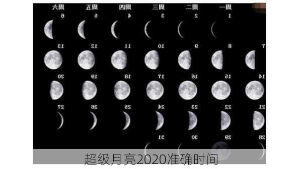 超级月亮2020准确时间-第3张图片-滋味星座网