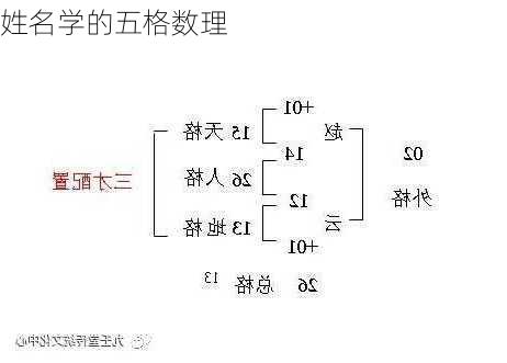 姓名学的五格数理-第2张图片-滋味星座网