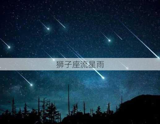 狮子座流星雨-第1张图片-滋味星座网