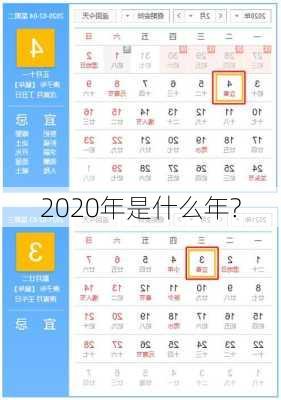 2020年是什么年?-第1张图片-滋味星座网