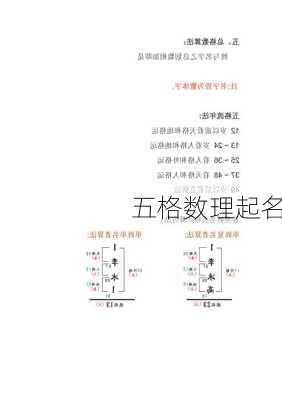 五格数理起名-第2张图片-滋味星座网