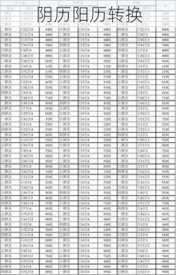 阴历阳历转换-第3张图片-滋味星座网