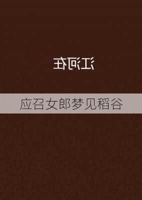 应召女郎梦见稻谷-第1张图片-滋味星座网