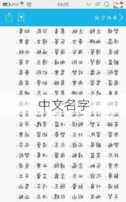 中文名字-第3张图片-滋味星座网