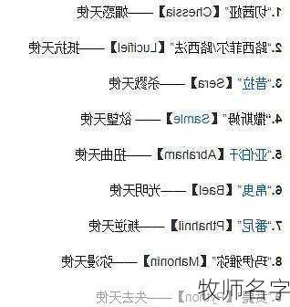 牧师名字-第3张图片-滋味星座网