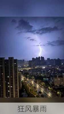 狂风暴雨