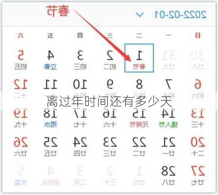 离过年时间还有多少天-第3张图片-滋味星座网