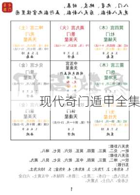 现代奇门遁甲全集