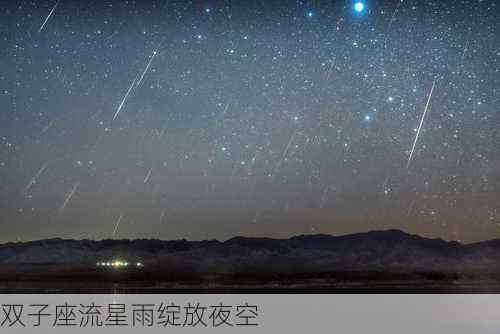 双子座流星雨绽放夜空-第2张图片-滋味星座网