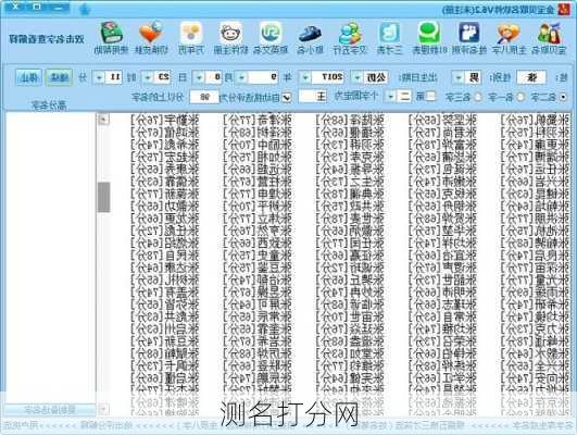 测名打分网-第2张图片-滋味星座网