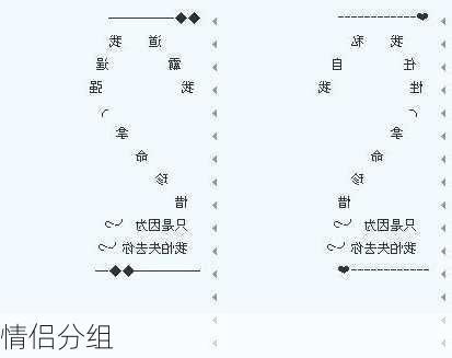 情侣分组-第2张图片-滋味星座网