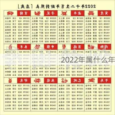 2022年属什么年-第2张图片-滋味星座网