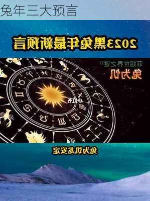 兔年三大预言-第3张图片-滋味星座网