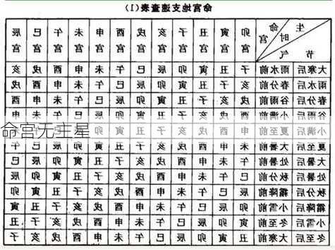 命宫无主星-第2张图片-滋味星座网