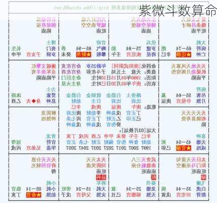 紫微斗数算命-第3张图片-滋味星座网