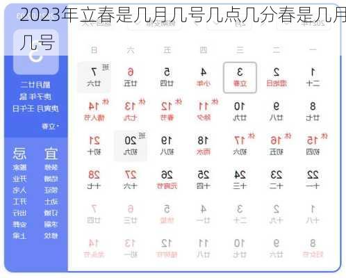 2023年立春是几月几号几点几分春是几月几号-第3张图片-滋味星座网