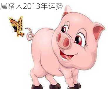 属猪人2013年运势-第2张图片-滋味星座网