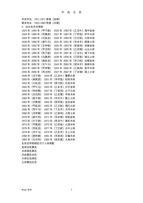 1978年属什么-第3张图片-滋味星座网