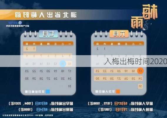 入梅出梅时间2020-第3张图片-滋味星座网