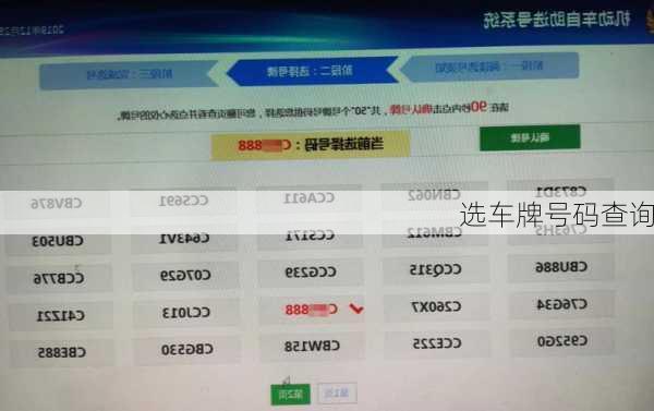 选车牌号码查询-第2张图片-滋味星座网