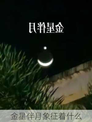 金星伴月象征着什么-第1张图片-滋味星座网