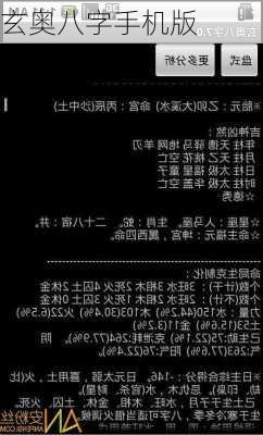 玄奥八字手机版-第3张图片-滋味星座网