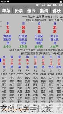 玄奥八字手机版-第2张图片-滋味星座网