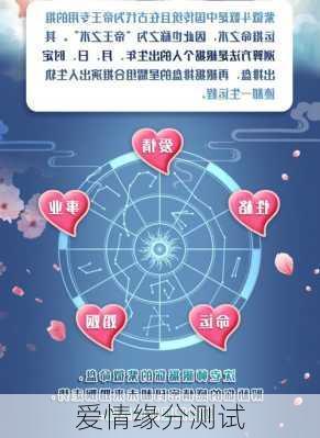 爱情缘分测试-第3张图片-滋味星座网