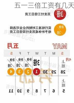 五一三倍工资有几天-第3张图片-滋味星座网