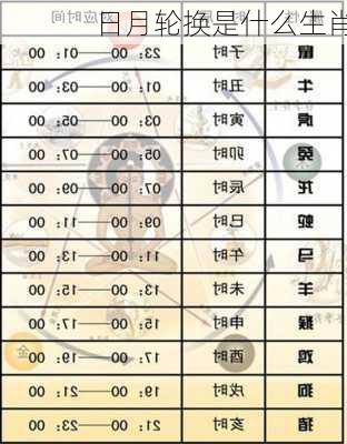 日月轮换是什么生肖-第1张图片-滋味星座网