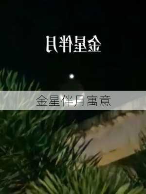 金星伴月寓意-第1张图片-滋味星座网