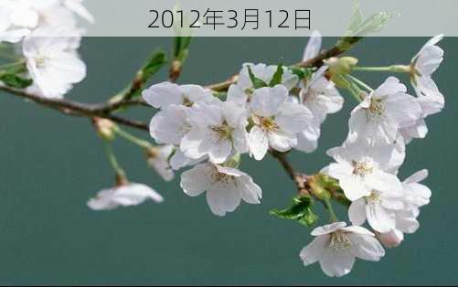 2012年3月12日-第2张图片-滋味星座网