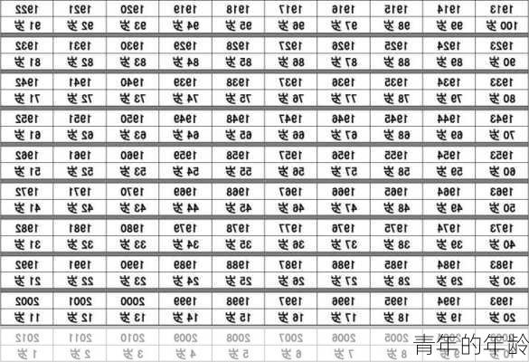 青年的年龄-第2张图片-滋味星座网